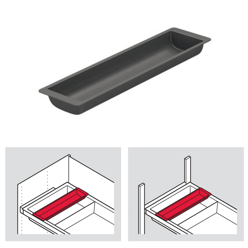 Hafele DressCode Accessories Tray, Plastic