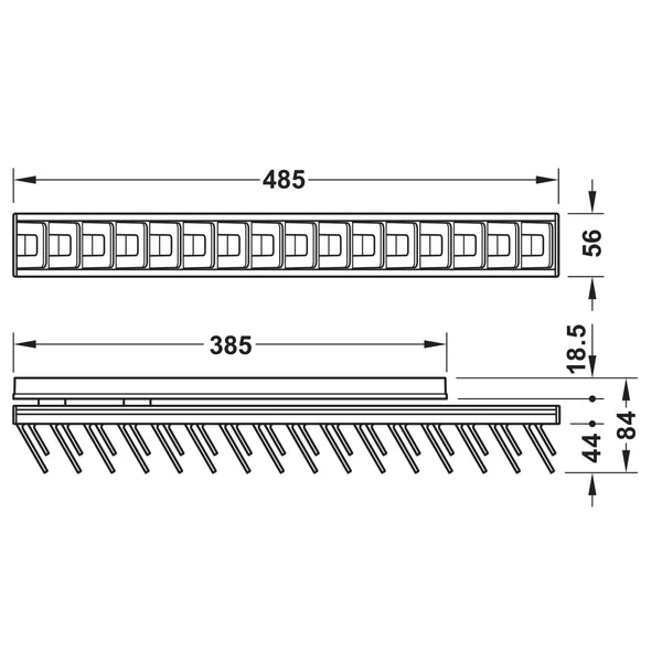 Hafele Multifunction Pull Out, Powder Coated