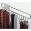 Extending Tie And Belt Rack, Steel, Plastic