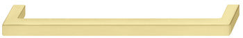 Brushed Brass D Shape Square Bar Handle for Furniture
