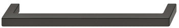 Matt Black Bar Handle for Furniture, D Shape