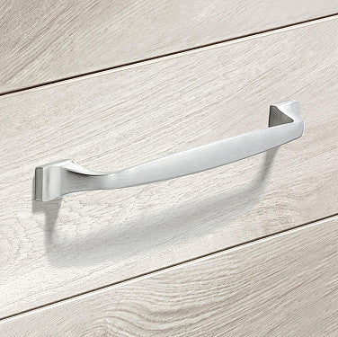 D Handle Stainless Steel Look, Rana Furniture