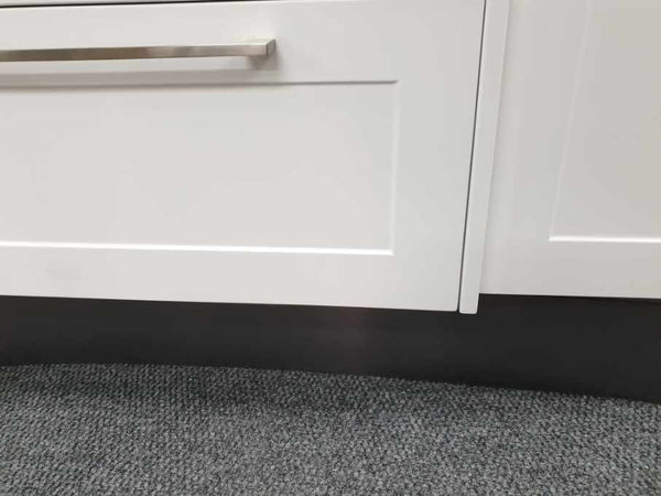Graphite Look Finish Aluminium Laminate Kitchen Kickboard Height 150mm