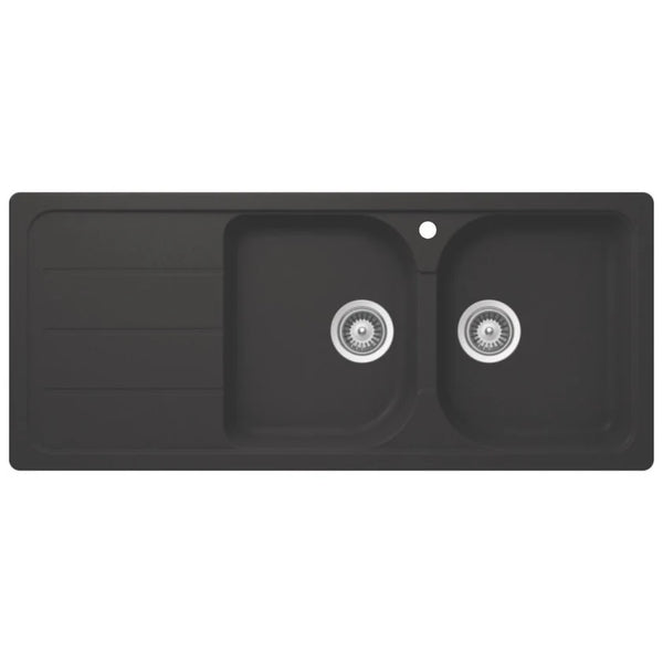 Hafele Quartz Double Bowl Kitchen Sink