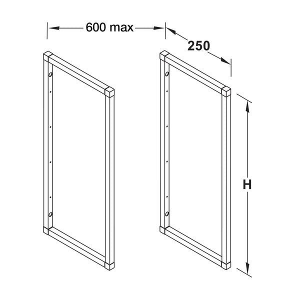 Hafele Smart Cube Frames