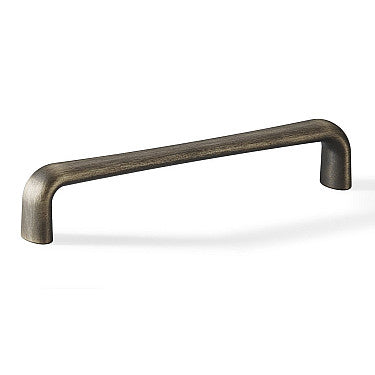 Nickel Plated Black Zinc Alloy D Handle