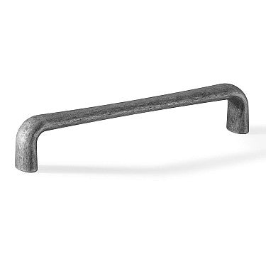 Nickel Plated Black Zinc Alloy D Handle