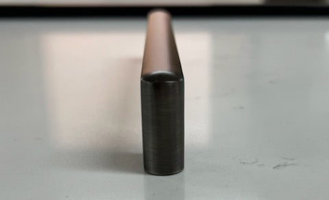 Vaniglia Handle With Rounded Ends, Anthracite Finish