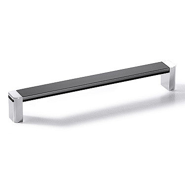 Luxe White Mate Base Chrome-Plated Handle