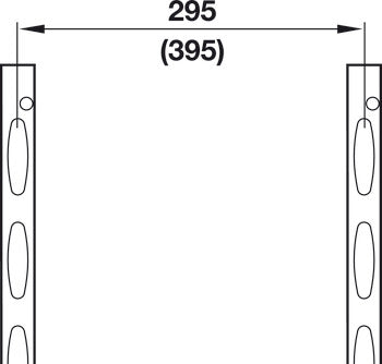 Hose Holder, Steel, Utensil Holder System, for Hanging Rail