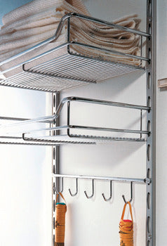 Hose Holder, Steel, Utensil Holder System, for Hanging Rail