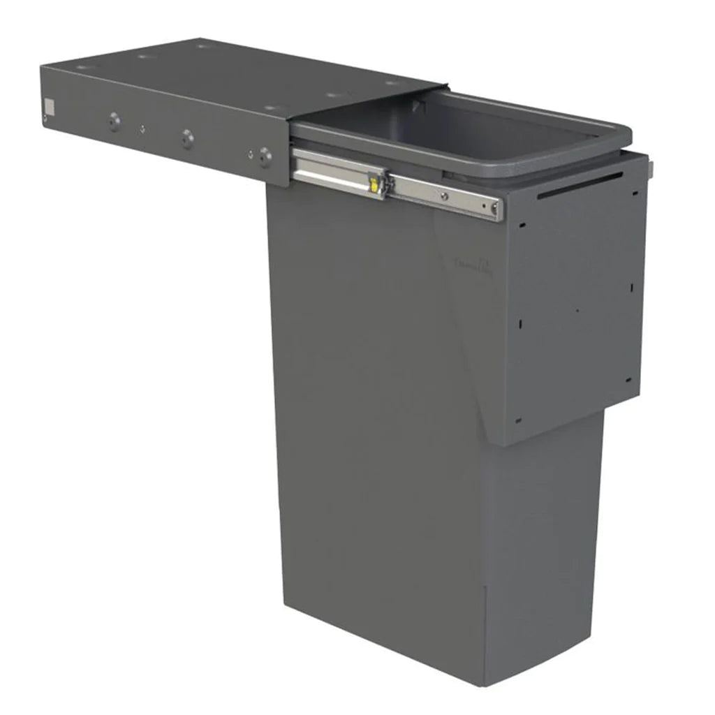 Hideaway Waste Bin Compact Soft-Close 1x40 Ltr (Door Pull) Secondary image