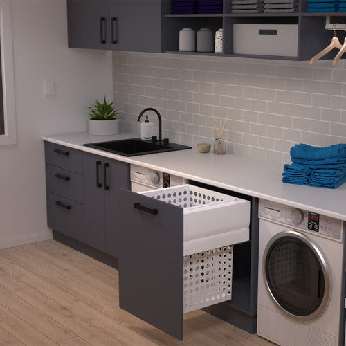 Tanova Designer Laundry System 600mm Soft Close Slide