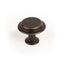 Land 40mm Knob Antique Brass, Vintage Look