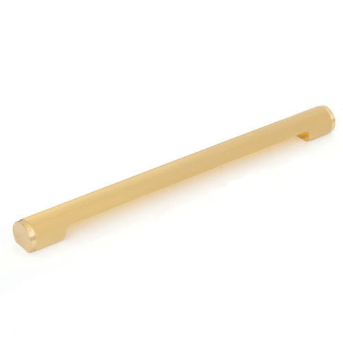 Momo Solid Brass Pull Handle 320mm In Brushed Satin Brass Main image