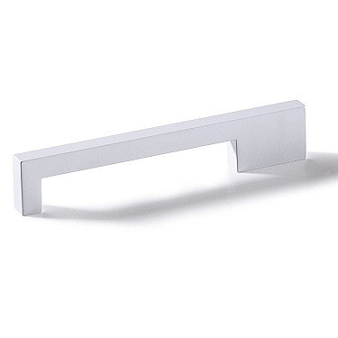 Chrome Polished Door Handle, Matt Finish