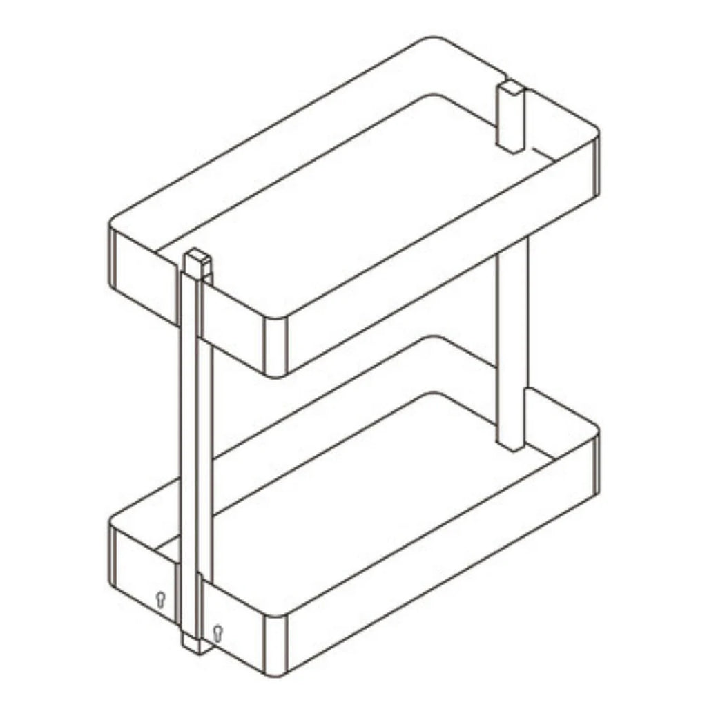 Hafele Utensio Plus H2, Maxi Base Pull out Unit