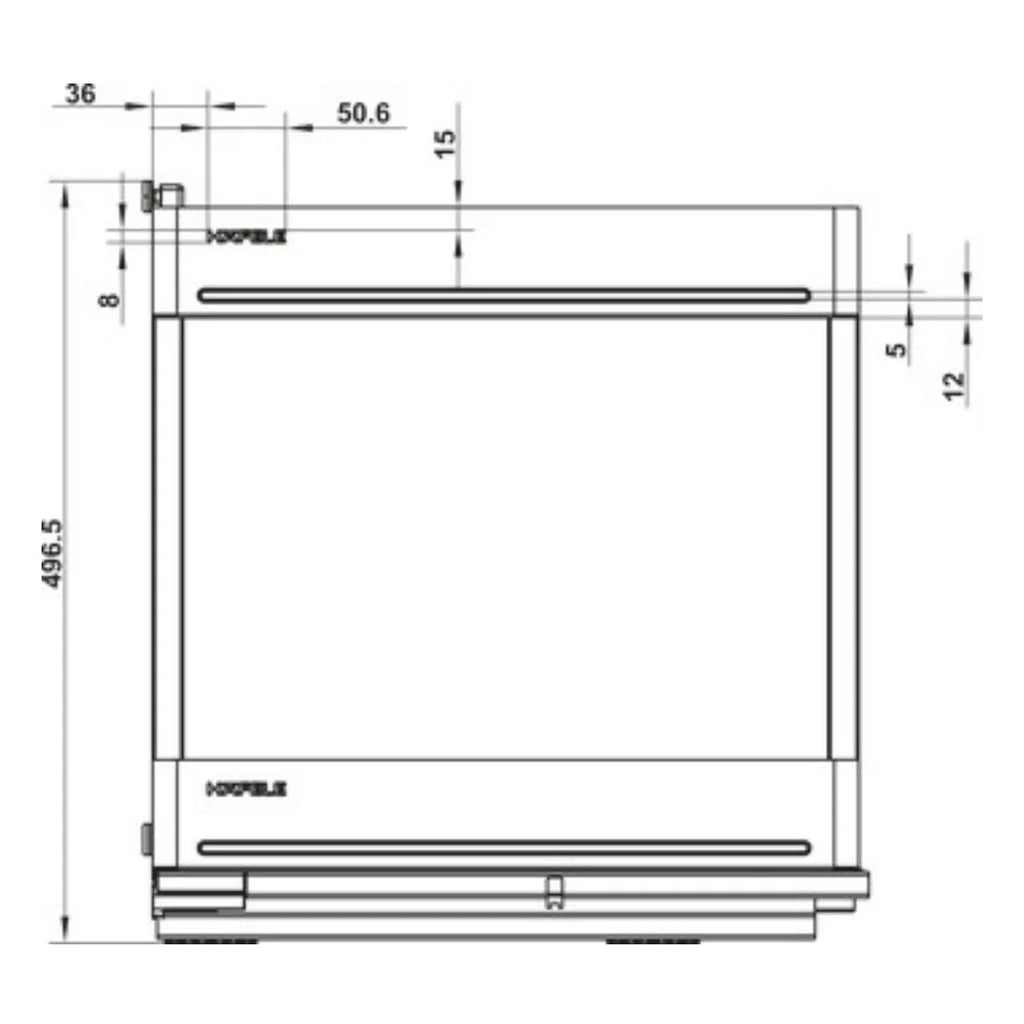 Hafele Utensio Plus H2, Maxi Base Pull out Unit