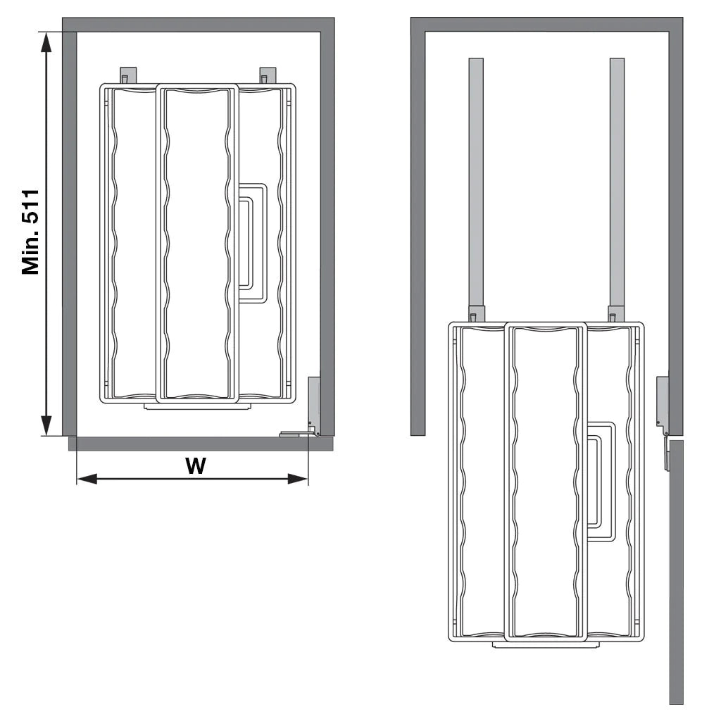 Hafele Portero Set I