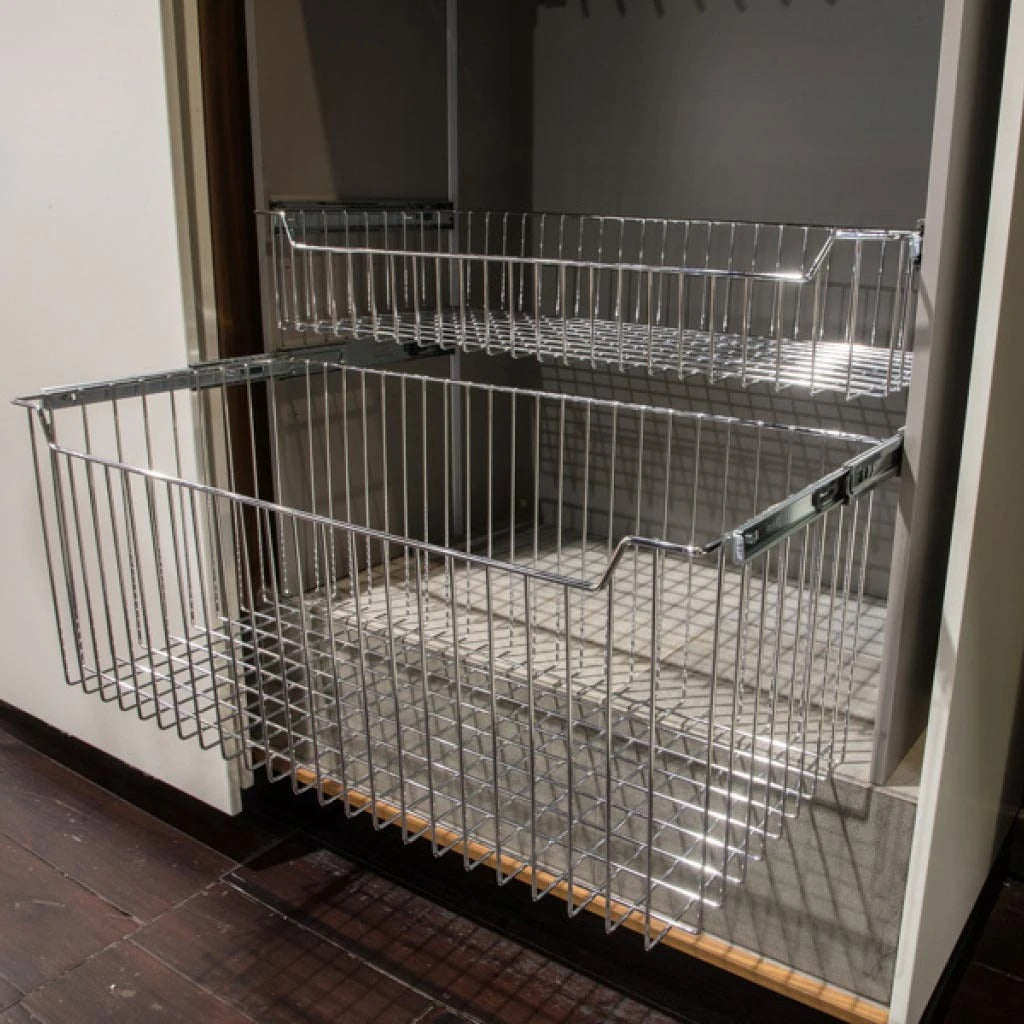 Starax Pull Out Wire Basket for Wardrobes Main image