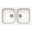 Hafele Quartz Double Bowl Sink with Tap Hole