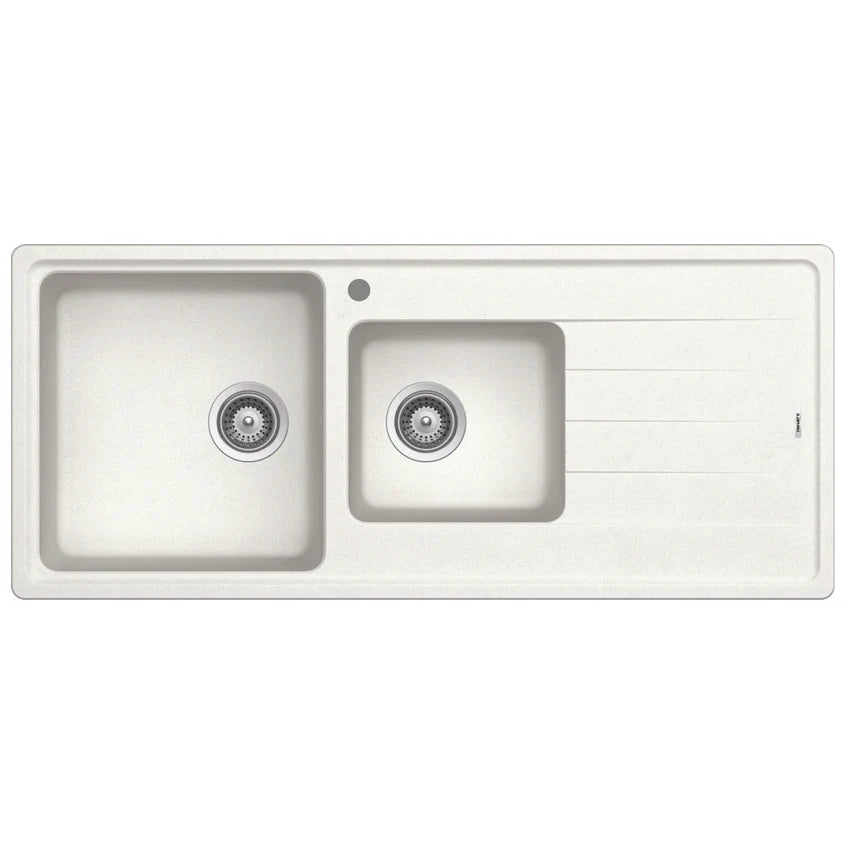 Hafele Quartz 1 & 3/4 Bowl Sink with LH Drainer Secondary image