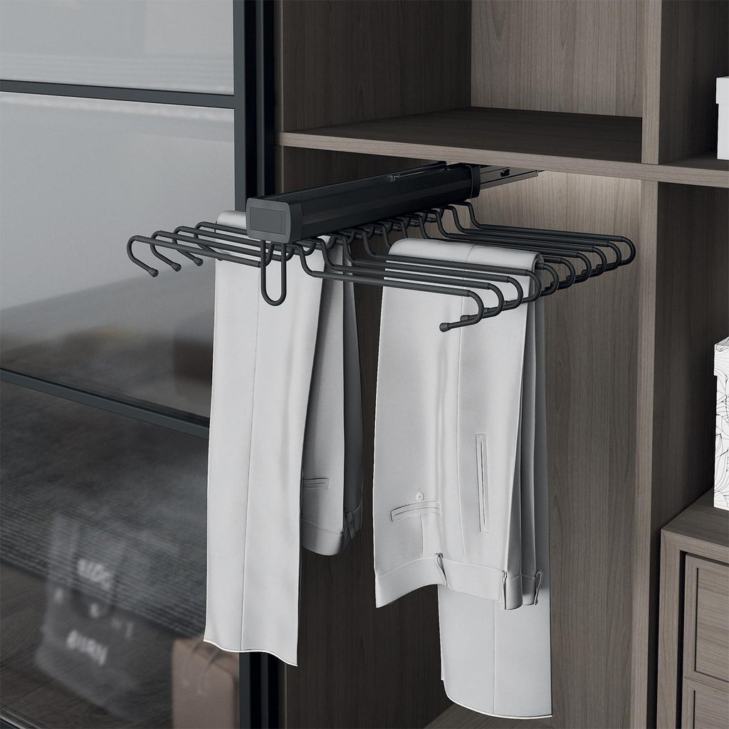 Storg Riki Under Shelf Double Row Trouser Rack