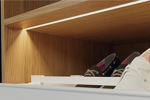 Recessed Aluminium Black Profile for LED Strip Lights - 2500mm Secondary image