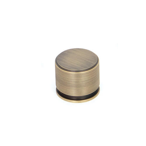 Momo Sussex Solid Brass Knob 35mm In Dark Brushed Brass Main image