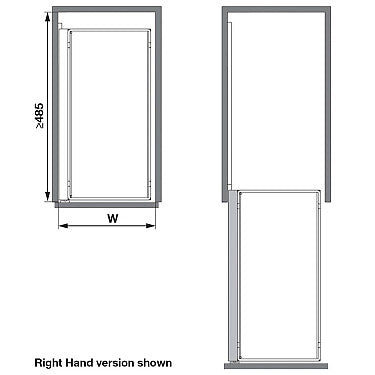 Comfort II Pull-Out Set for Spice Rack
