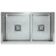 Hafele Squareline 1 & 3/4 Bowl Sink - Linen