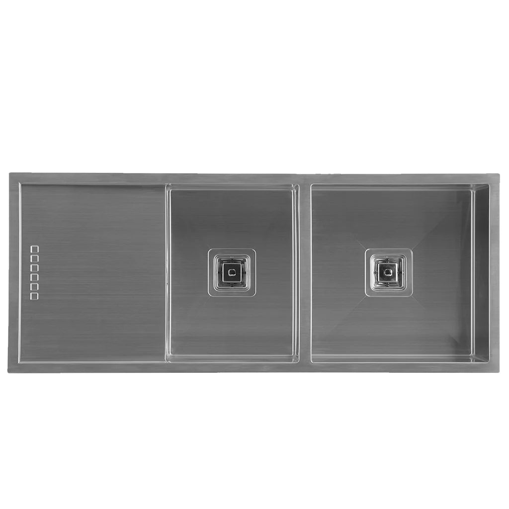 Hafele Squareline 1 & 3/4 Bowl with Drainer Main image