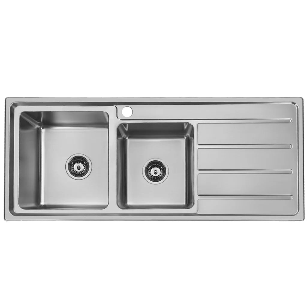 Hafele Squareline Plus 1 & 3/4 Bowl R/H Drainer Main image
