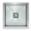 Hafele Squareline Single Bowl Linen Sink