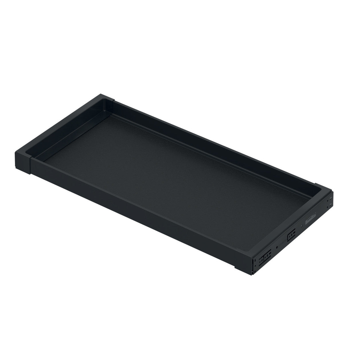 Soft Close 600mm Pull-Out Shelf with Aluminium frame Secondary image