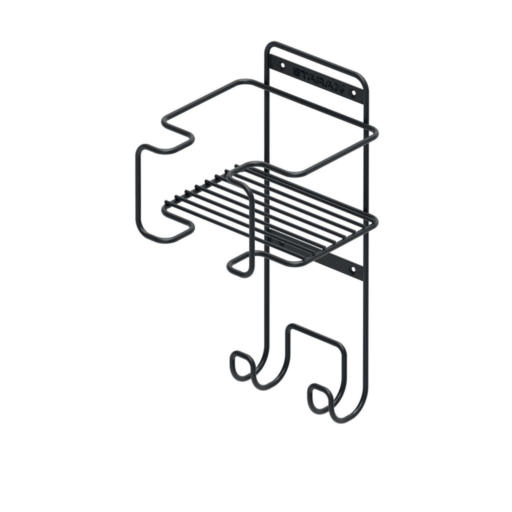 Storg Riki Wall Mount Iron Storage Rack, Anthracite