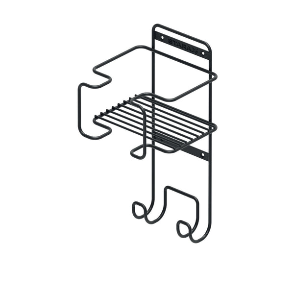 Storg Riki Wall Mount Iron Storage Rack, Anthracite