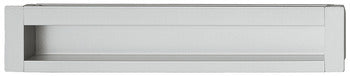 Rectangle Flush Pull Handle Zinc-Alloy Aluminium Colour
