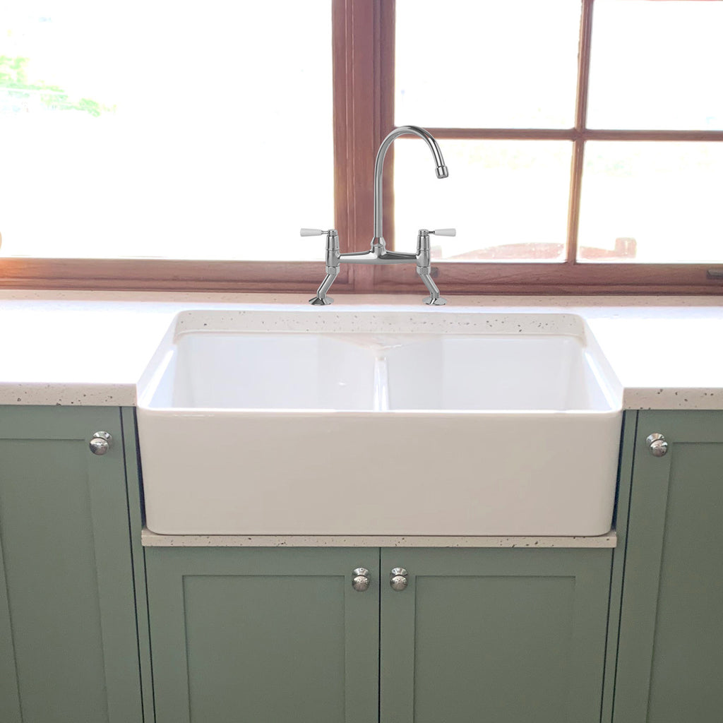 Turner Hastings Double-glazed fine fireclay sink