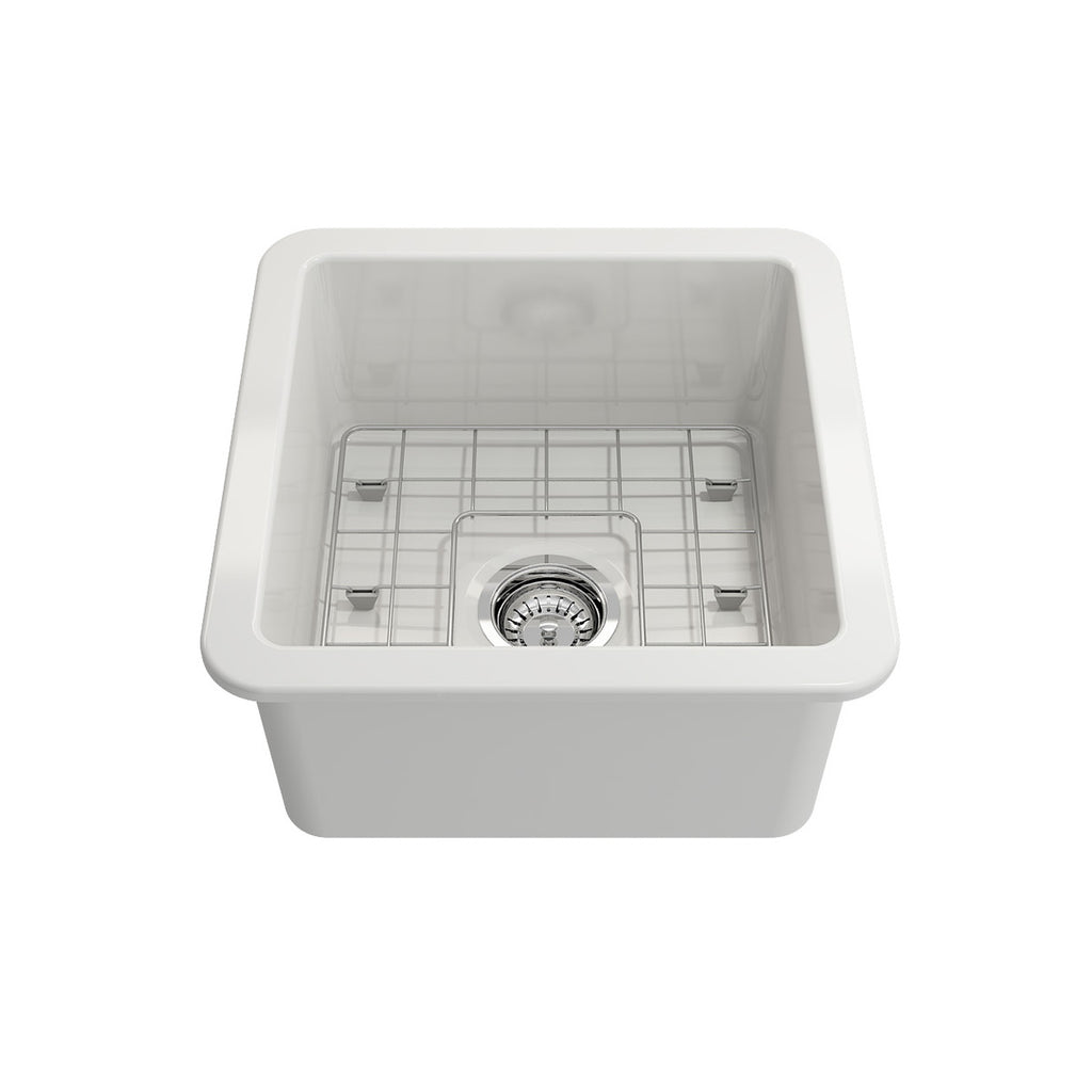 Cuisine 46 Single Bowl Sink, White