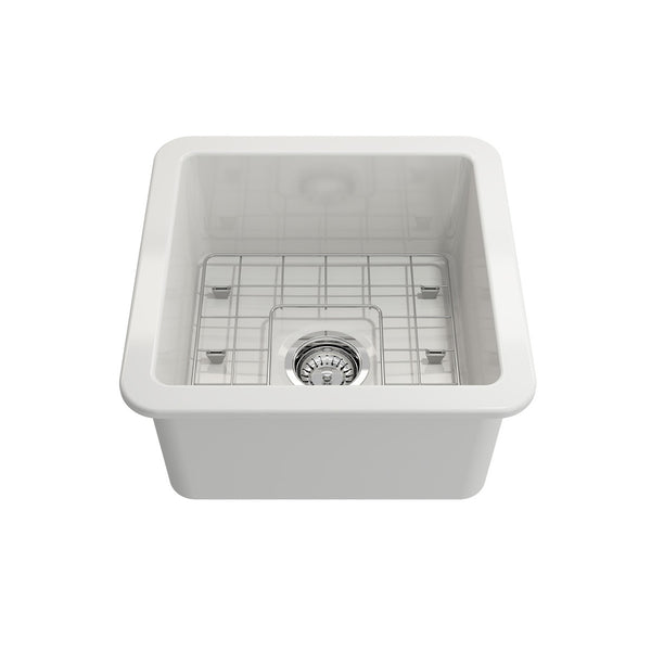 Cuisine 46 Single Bowl Sink, White