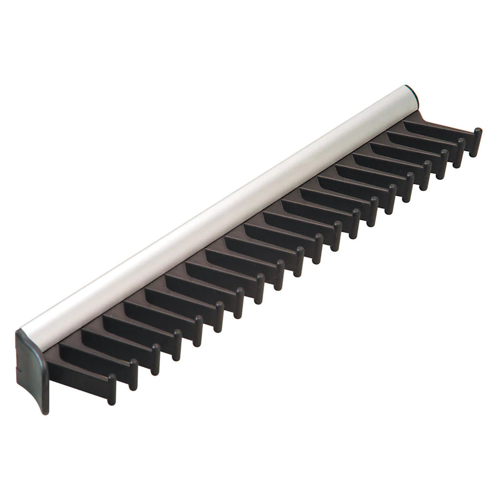 Hefele Tie Rack 3/4 Extension Slide, Plastic hooks Secondary image