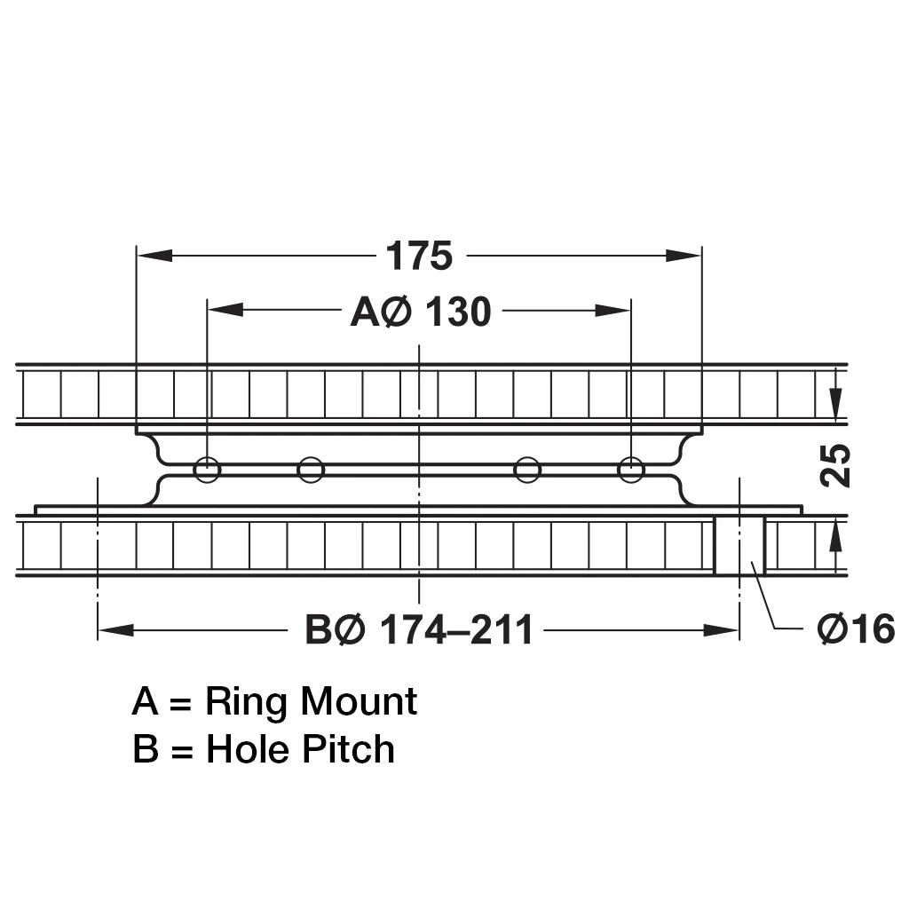 Hafele Turntable Rotates through 90° Secondary image