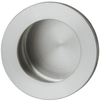 Stainless Steel Round Flush Pull Handle Matt Brushed Main image