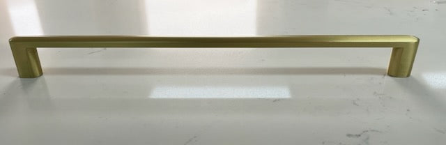 Vaniglia Handle With Rounded Ends, Matt Gold Finish
