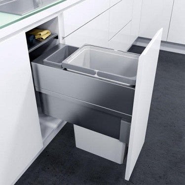 VS Envi Space XX, Pro Waste Bin, 300mm, 1 X 32L & 1 X 1.2L Main image