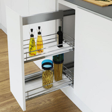 Vauth-Sagel Sub Side-2 V15 Side Pull-Out 2 Shelf, Base 400mm