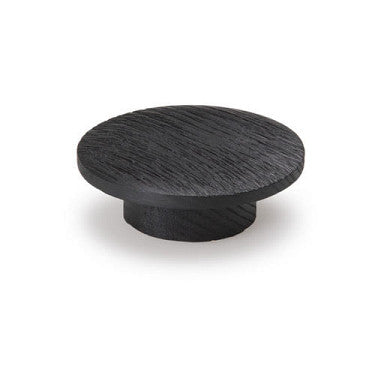 Momo Echo Round Timber Knob 60mm In Black Woodgrain