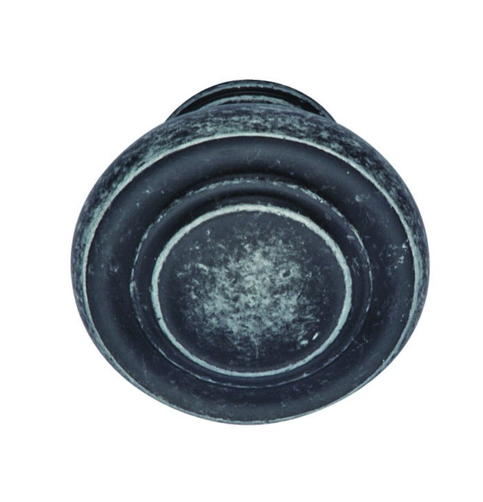 Antique Mushroom Knob Old Style, Black, Brass, Iron, Pewter Main image