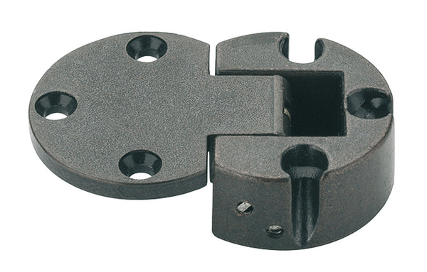 Flap Hinge, Plano-Medial, Zinc Alloy Burnished, 90° Degree